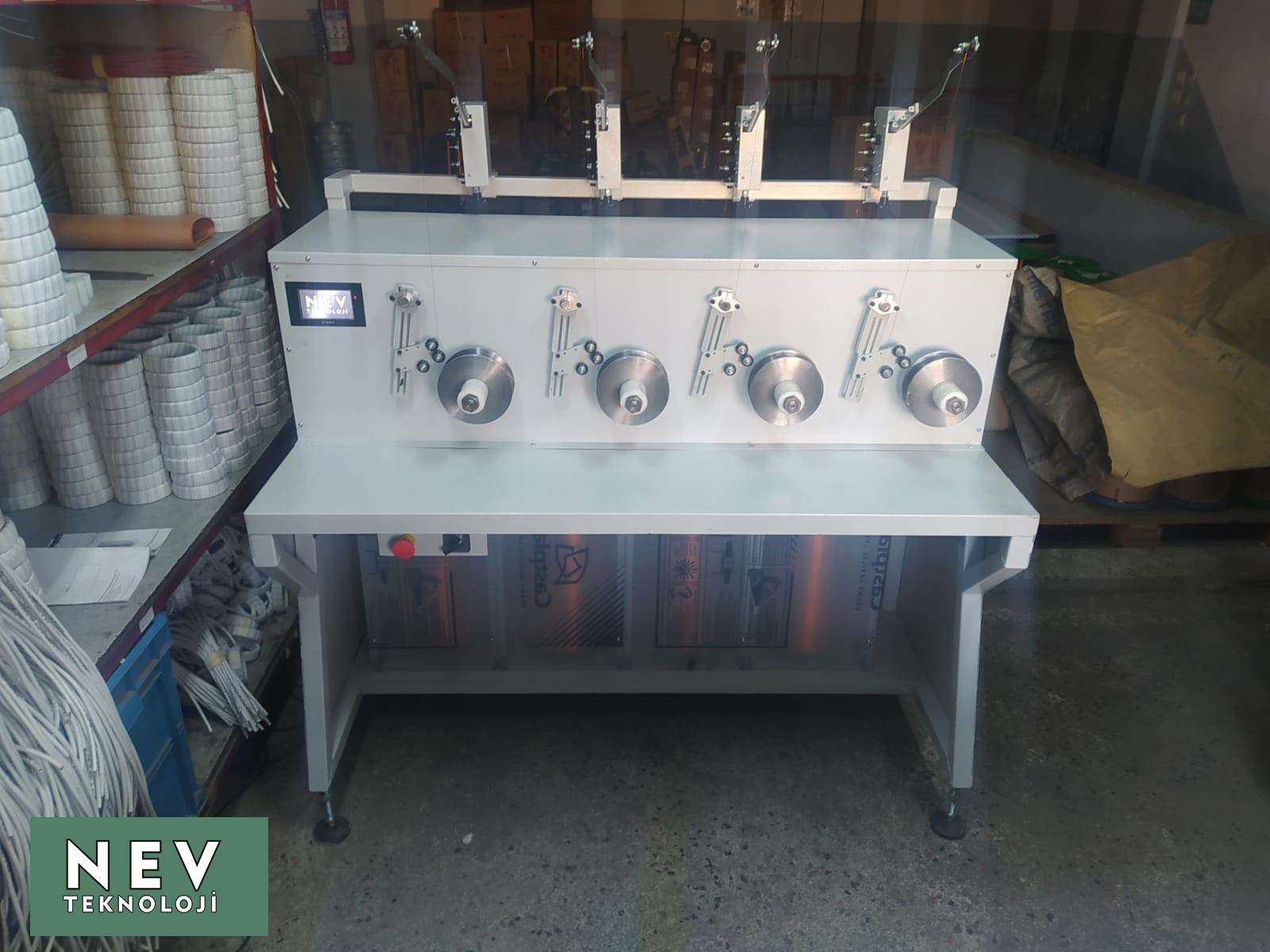nev teknoloji Bobin Sarma Makinası